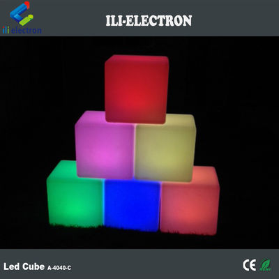 Długowłosowe sterowanie LED Kubu Nocne światło Oświetlone RGB zmieniające kolor Akumulator ładowalny