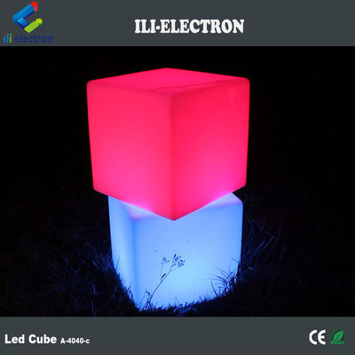 Długowłosowe sterowanie LED Kubu Nocne światło Oświetlone RGB zmieniające kolor Akumulator ładowalny