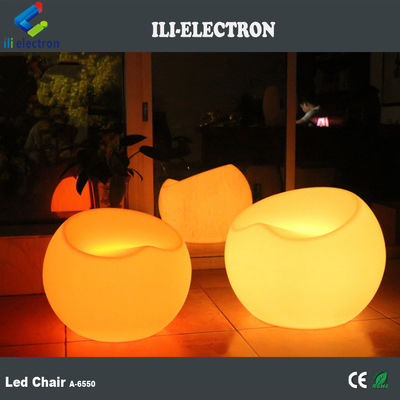 Oświetlone krzesło LED w kształcie jabłka/ Light up Cocktail Chair/oświetlone krzesło LED bar