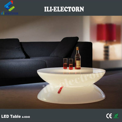 RGB zdalnie sterowane oświetlenie plastikowe LED okrągły stolik