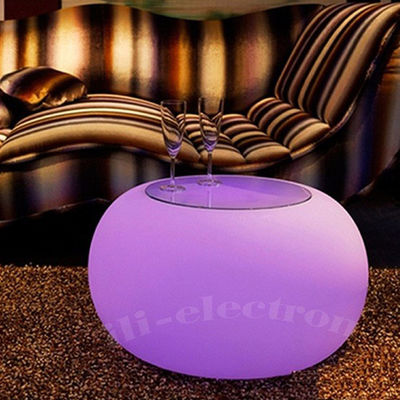 Led akcent światło stół okrągły bar Świecący LED Bar Stół