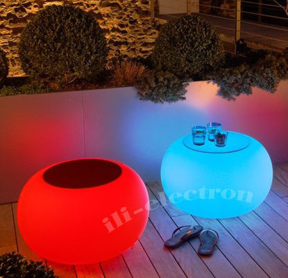 Led akcent światło stół okrągły bar Świecący LED Bar Stół