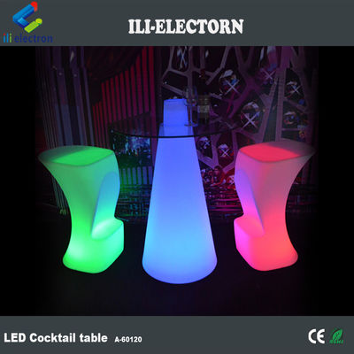 meble do barów o wysokim poziomie oświetlenia RGB, stolik koktajlowy