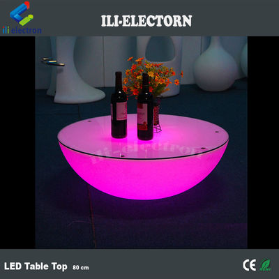 Pokaż oświetlenie mebli RGB LED stolik do kawy dla supermarketu