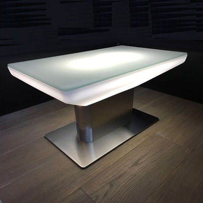 Stoły barskie ze stali nierdzewnej o podłożu zewnętrznym