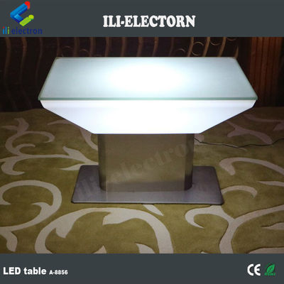 Stoły barskie ze stali nierdzewnej o podłożu zewnętrznym