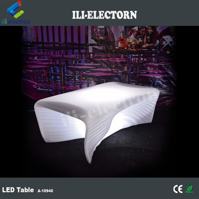 Oświetlone nowoczesne meble LED, interaktywny stół LED