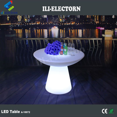 Świetny domowy plastikowy LED stolik do obiadu