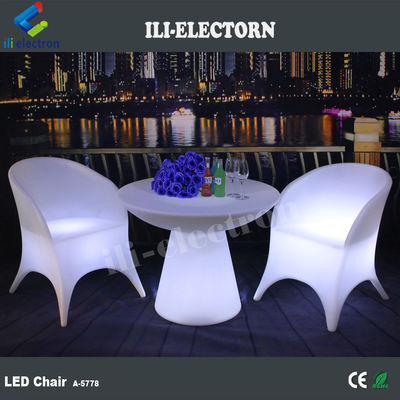 Świetny domowy plastikowy LED stolik do obiadu