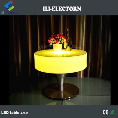 Plastikowy LED Light Cocktail Table, Light Up Bar Table 16 kolorystyczne OEM