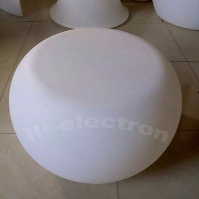 Powtórnie ładowany plastikowy oświetlony okrągły stolik kawowy
