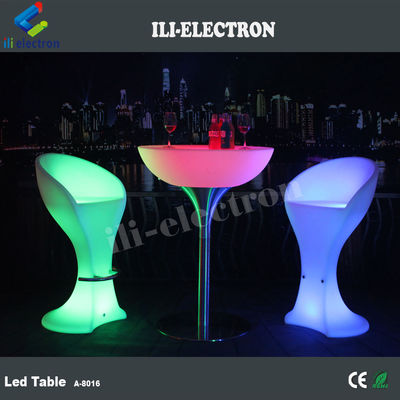 Świecący meble nocnego klubu oświetlony led bar