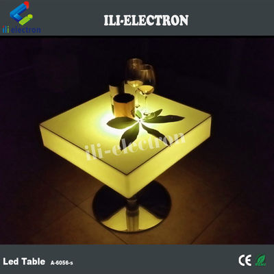 Led Garden Table Night Club Kolor mebli Stół koktajlowy Meble LED