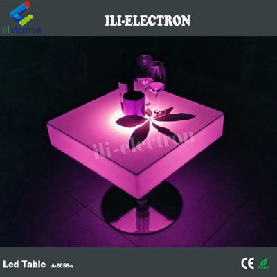 Led Garden Table Night Club Kolor mebli Stół koktajlowy Meble LED