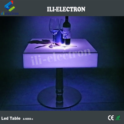 Led Garden Table Night Club Kolor mebli Stół koktajlowy Meble LED