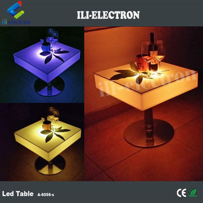 Led Garden Table Night Club Kolor mebli Stół koktajlowy Meble LED
