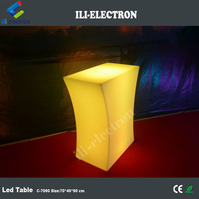 gorąca sprzedaż nowoczesny stolik led/nowoczesne meble led/sklep led