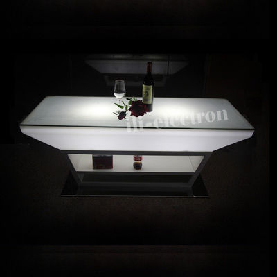Stół bar/salon/stół do salonu z tworzywem PE LED