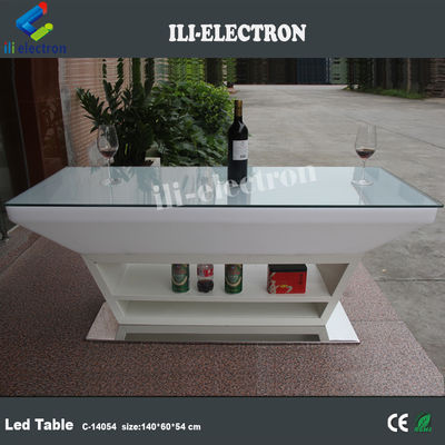 Stół bar/salon/stół do salonu z tworzywem PE LED