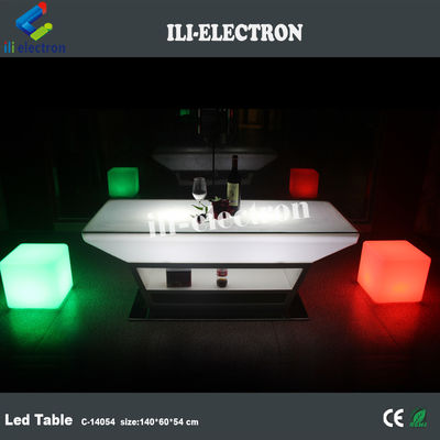Stół bar/salon/stół do salonu z tworzywem PE LED