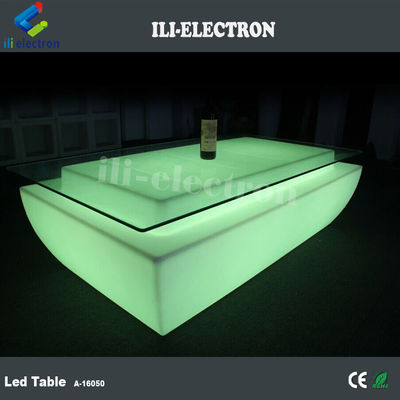 Stylowe zdalnie sterowane oświetlenie LED świecący stół bar / kaseta bar