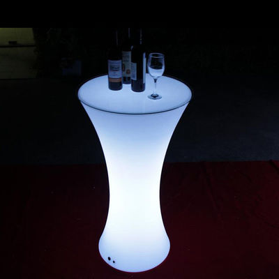 Wydarzenie w klubie nocnym wysoki chłopiec świecący stolik koktajlowy LED przenośne oświetlenie wysoki stolik koktajlowy RGB