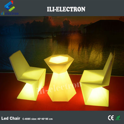 Plastikowe meble LED Infarad Remote Control Do wydarzeń na zewnątrz