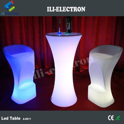 Świetlny Glow Mobilny Stół Koktajlowy Led Przenośny Stół Koktajlowy