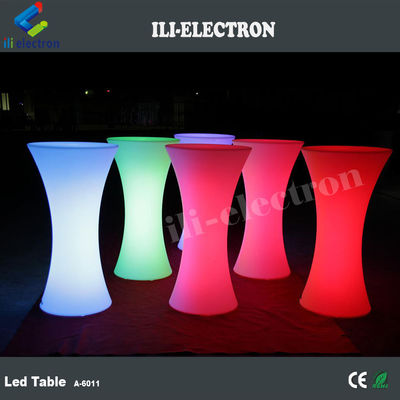 Świetlny Glow Mobilny Stół Koktajlowy Led Przenośny Stół Koktajlowy