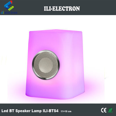 3D Stereo Plastic LED Light Speaker Bezprzewodowe sterowanie zdalne