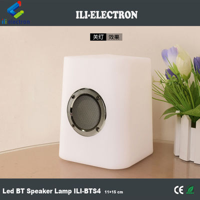 3D Stereo Plastic LED Light Speaker Bezprzewodowe sterowanie zdalne