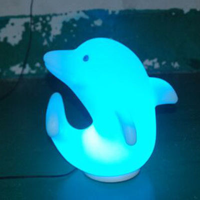 Plastikowe Dolphin LED Lights 3500K Ciepły Biały z ładowalną baterią litową