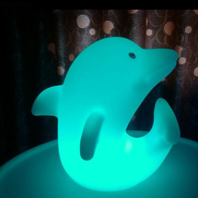 Plastikowe Dolphin LED Lights 3500K Ciepły Biały z ładowalną baterią litową