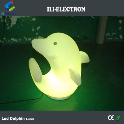 Plastikowe Dolphin LED Lights 3500K Ciepły Biały z ładowalną baterią litową