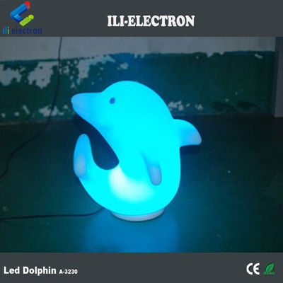 Plastikowe Dolphin LED Lights 3500K Ciepły Biały z ładowalną baterią litową