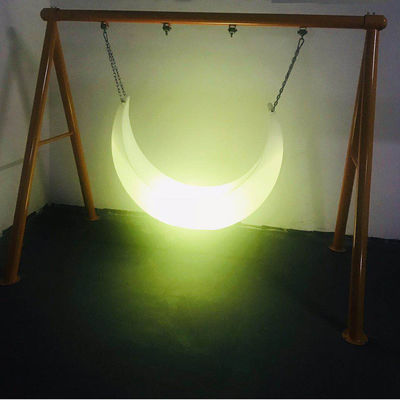 Glow Led Moon Chair z ładowalną baterią litową