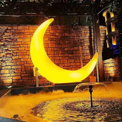 Glow Led Moon Chair z ładowalną baterią litową