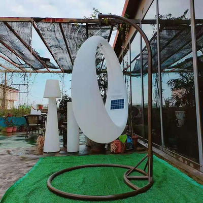 Dekoracja wydarzeń Świecący plastikowy podświetlony patio swing light meble zewnętrzne