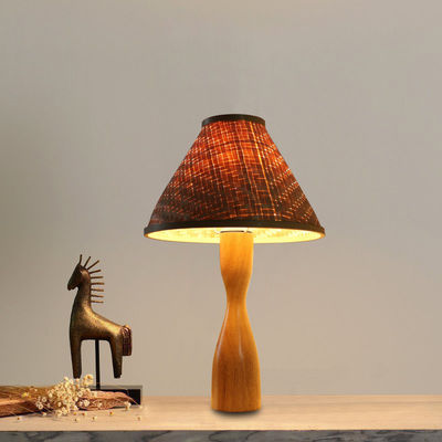 Zamówiona bambusowa lampa stołowa 2700K Miękka ciepła biała