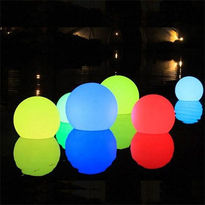 PE Plastic Glow Ball Light 16 kolorystyczne zmieniające się zdalne sterowanie