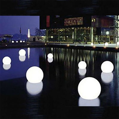 PE Plastic Glow Ball Light Remote Control Przenośny do basenu