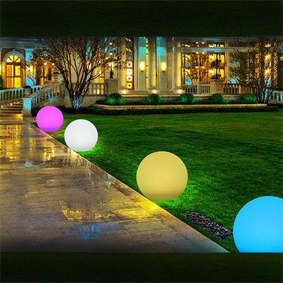PE Plastic Glow Ball Light Remote Control Przenośny do basenu