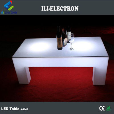 4 nogi LED Light Cocktail Table, 16 kolorów zmieniający LED Glow Table