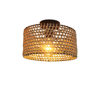 Styl przemysłowy Retro Korytarz Balkon Kreatywna Osobowość Wisiorka Lampa Tkanina Tałany