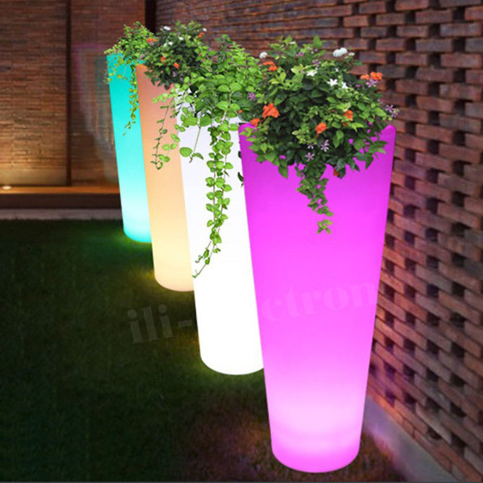 Wodaodporne zewnętrzne rośliny kwiatowe LED typu Touch Control