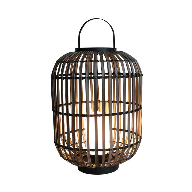 Dekoracyjna latarnia z rotanu, Woven Rattan Lamp 3500K For Atmosphere