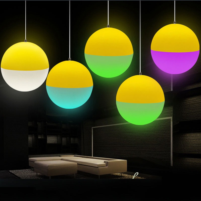 Zdalny sterownik LED Glow Ball Light Pendant Dwukolorowy Na Wakacje