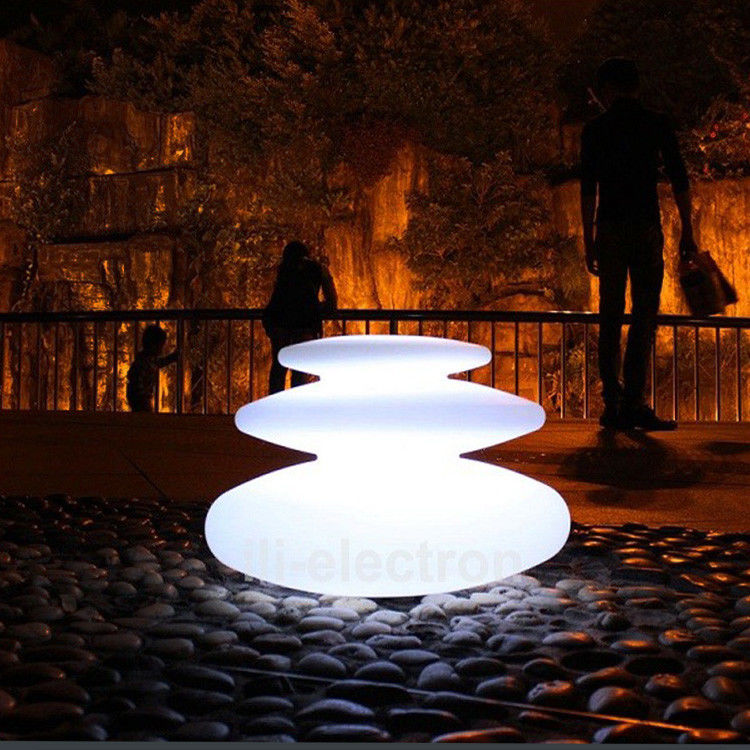 Stylowe PE Plastic Pool Glow Lights do dekoracji zewnętrznej