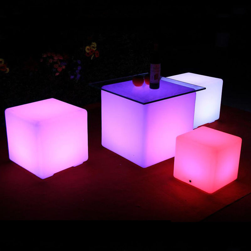 Zdalny sterownik RGB Zmieniający kolor Akumulator Płynny Plastykowy Oświetlony Kubu Światło
