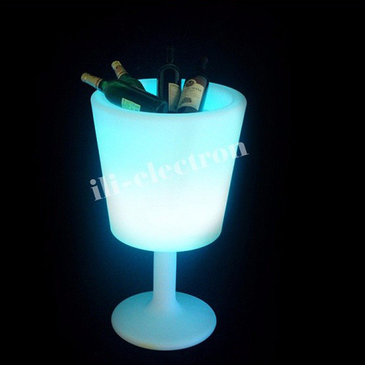 Bezprzewodowy plastikowy LED Pudełko do lodu 16 kolorów